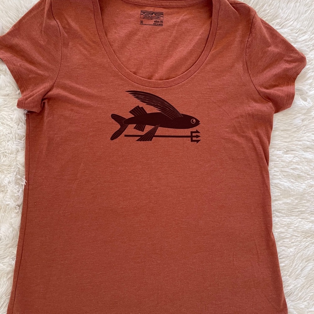Patagonia T-shirt Slim Fit Fish